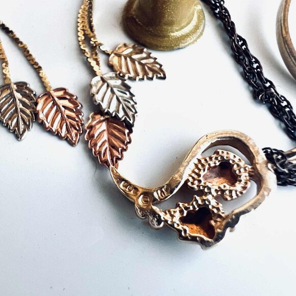 Coleman Co. Black Hills Gold 10k Jewelry - Earrings, Ring, Pendant - Picture 3 of 4